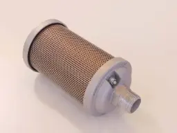 MUFFLER, 3/4", NICKEL PLATED